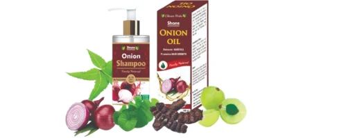 Onion Oil and Shampoo